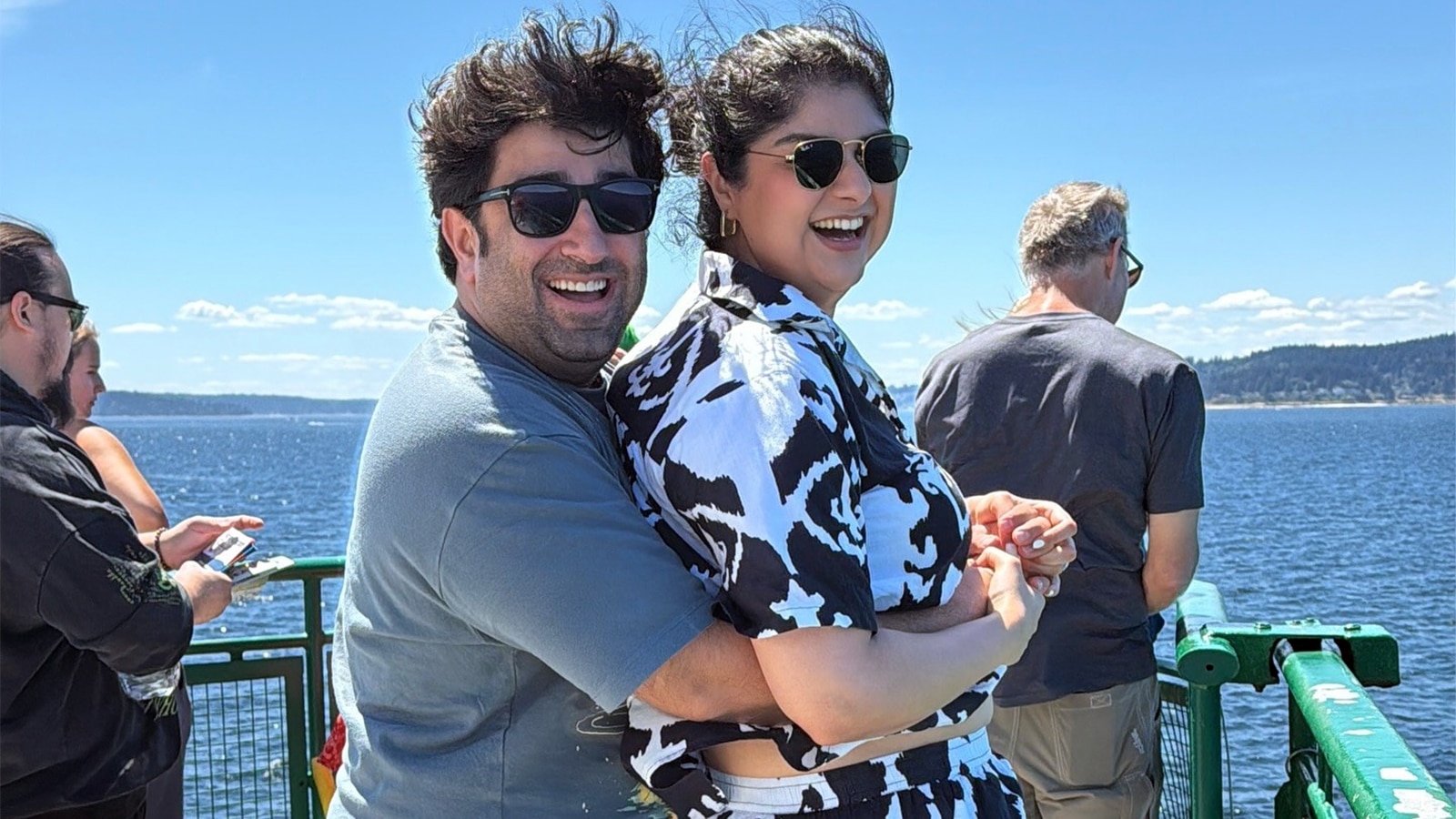 Anshula Kapoor and Rohan Thakkar on vacation
