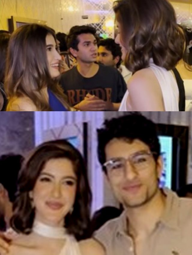 कपूर खानदान की लाडली का डेब्यू, खुशी से झूमीं रवीना टंडन की बेटी, इब्राहिम ने लगाया गले