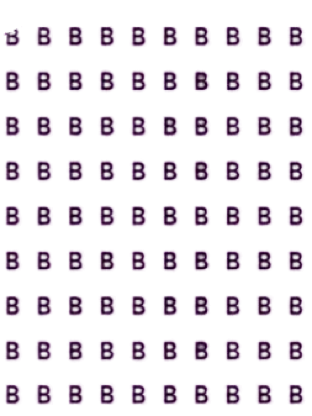 B के बीच छुपा है 8, नजरें तेज हैं तो 5 सेकेंड में पकड़कर दिखाइए