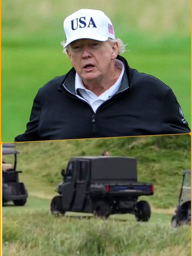 क्या है बख्तरबंद Golf Force One? डोनाल्ड ट्रंप की सुरक्षा में तैनात नजर आई ये स्पेशल कार्ट