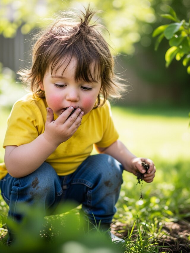 जब बच्चा खेल-खेल में खा ले मिट्टी, जानें इससे शरीर पर क्या होगा असर और ये कितना खतरनाक
