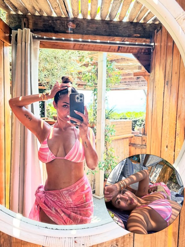 51 साल की मलाइका ने बिकिनी में ढाया कहर, अंदाज पर दिल हारे फैंस, EX देवरानी बोलीं-फायर