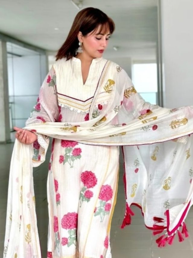 हिना खान के देसी लुक में स्वैग भर रहा ये महंगा सूट, जानें कितनी है कीमत