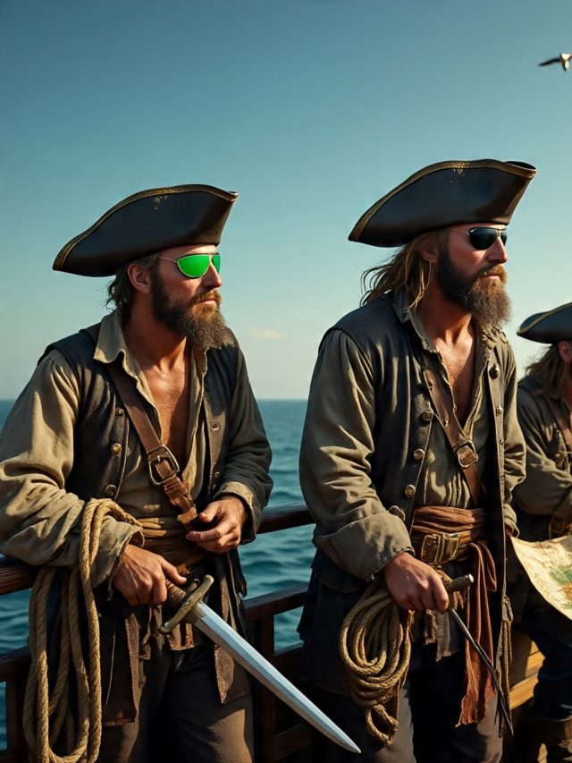 समुद्री लुटेरे आंखों पर क्यों पहने रखते हैं हरी पट्टी?