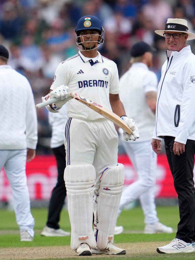 वोक्स की रफ्तार से टूट गया यशस्वी का बल्ला, देखें VIDEO