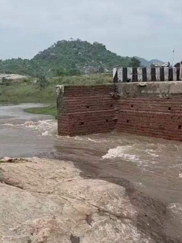 बह गई सड़क, रह गया पुल... देखें बारिश से बेहाल बिहार का हाल