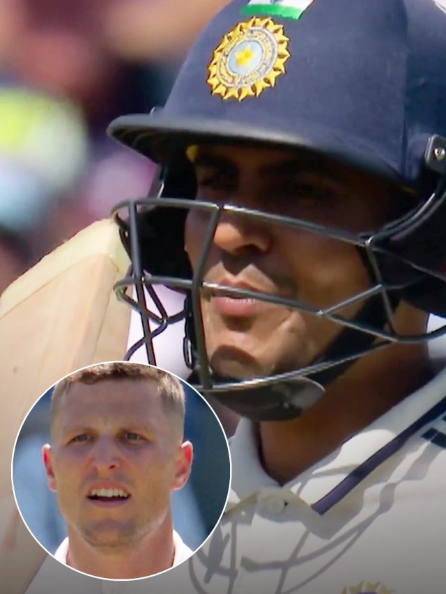 गिल अंग्रेज ख‍िलाड़ी की हरकत पर हुए आगबबूला, तुरंत किया ये फैसला, VIDEO