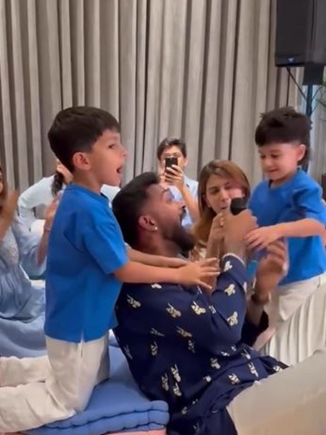 शिवभक्ति में डूबे हार्दिक पंड्या... बेटे और भतीजे संग किया कीर्तन, VIDEO