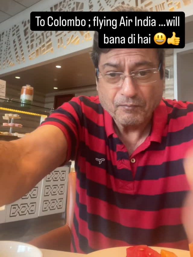 एयर इंडिया के प्लेन में सफर से घबराया एक्टर, वीडियो शेयर कर बोला- वसीयत बना दी है