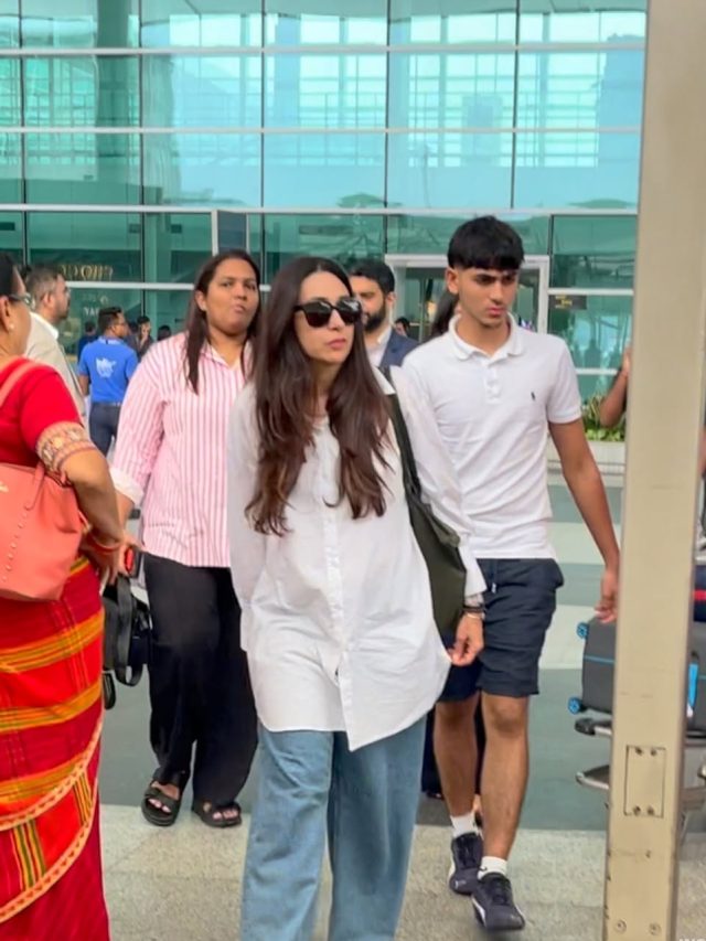 एक्स हसबैंड की प्रॉपर्टी पर छिड़ा विवाद, बच्चों संग दिल्ली पहुंचीं करिश्मा कपूर, Video