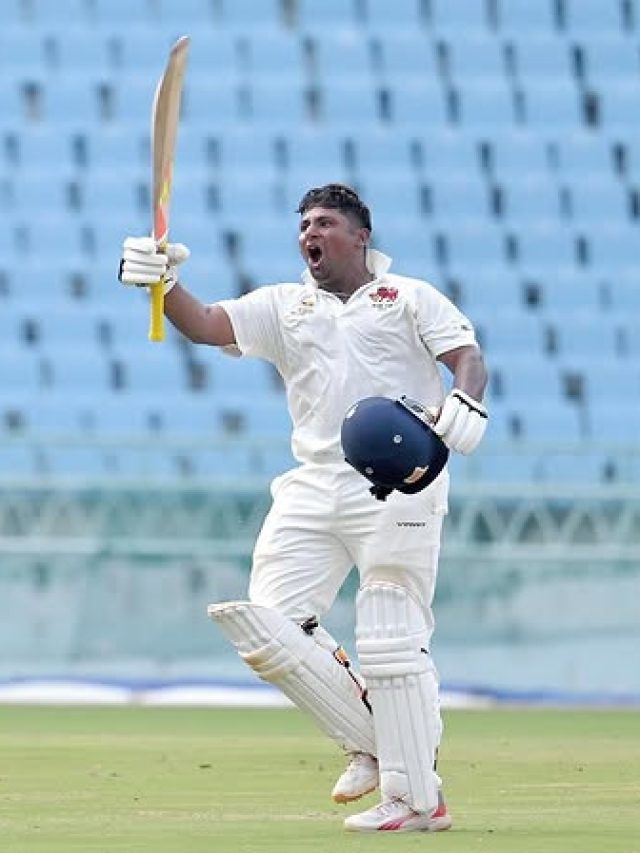 सरफराज खान ने बल्ले से किया धुआं-धुआं, बोले- तेंदुलकर-गावस्कर से सीखें नए क्रिकेटर