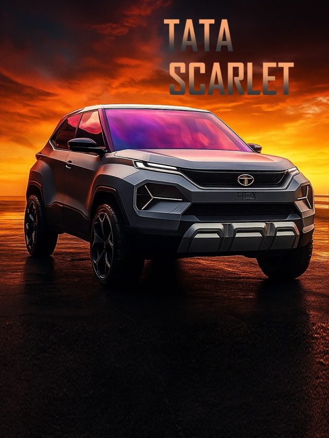 स्टालिश लुक... बॉक्सी डिज़ाइन! Bolero को टक्कर देने आ रही है Tata Scarlet