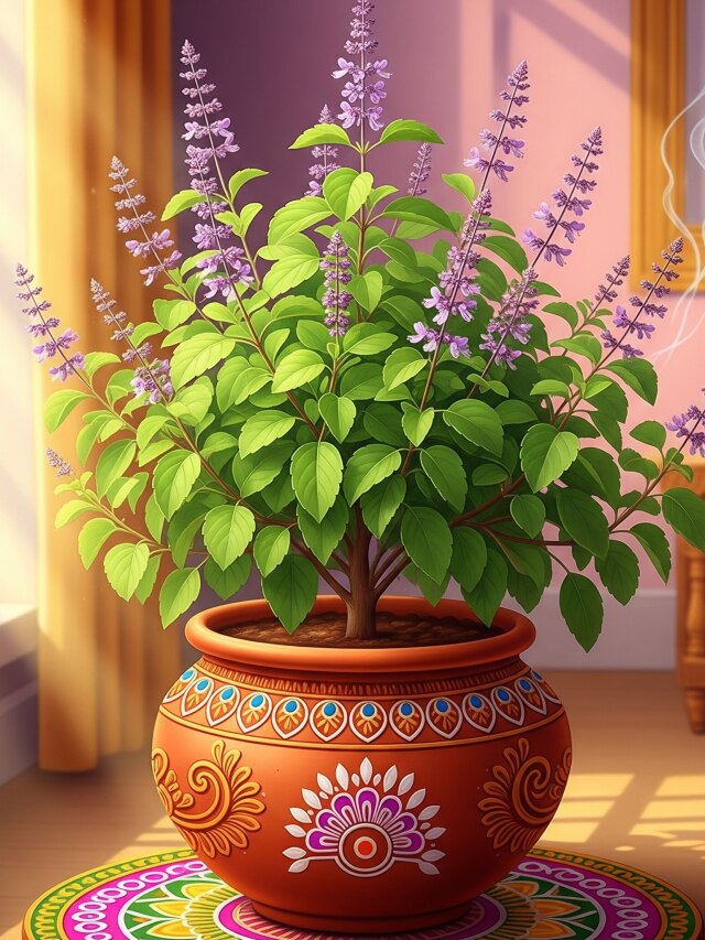 घर में तुलसी का पौधा लगाकर करें ये शुभ उपाय, धन की नहीं होगी कमी