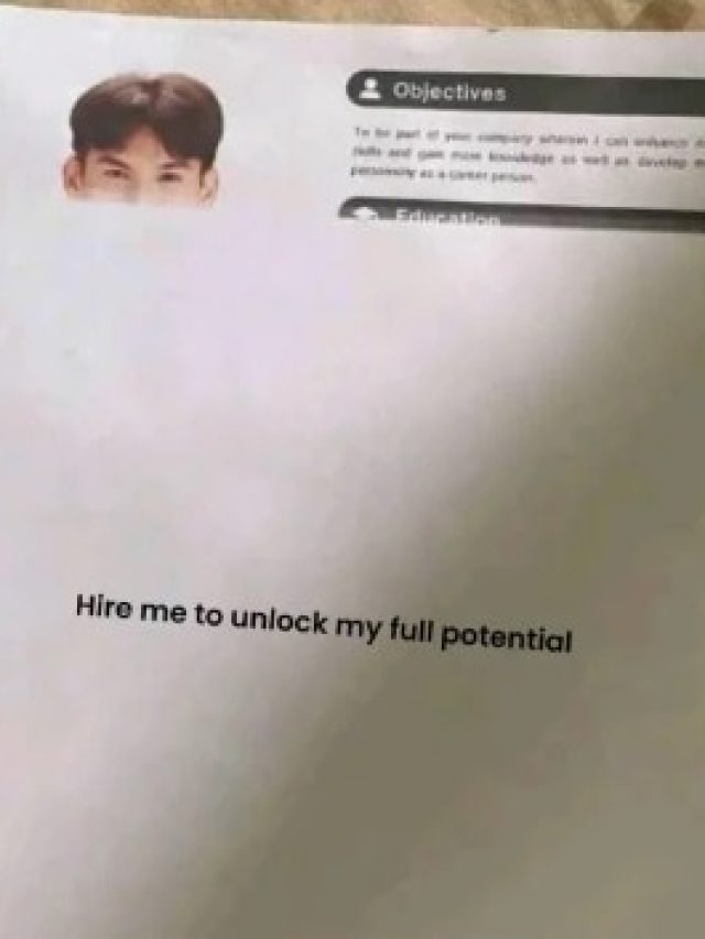 नौकरी के लिए भेजा आधा छपा रेज्यूमे, कहा- पूरा देखना है तो पहले हायर कीजिए