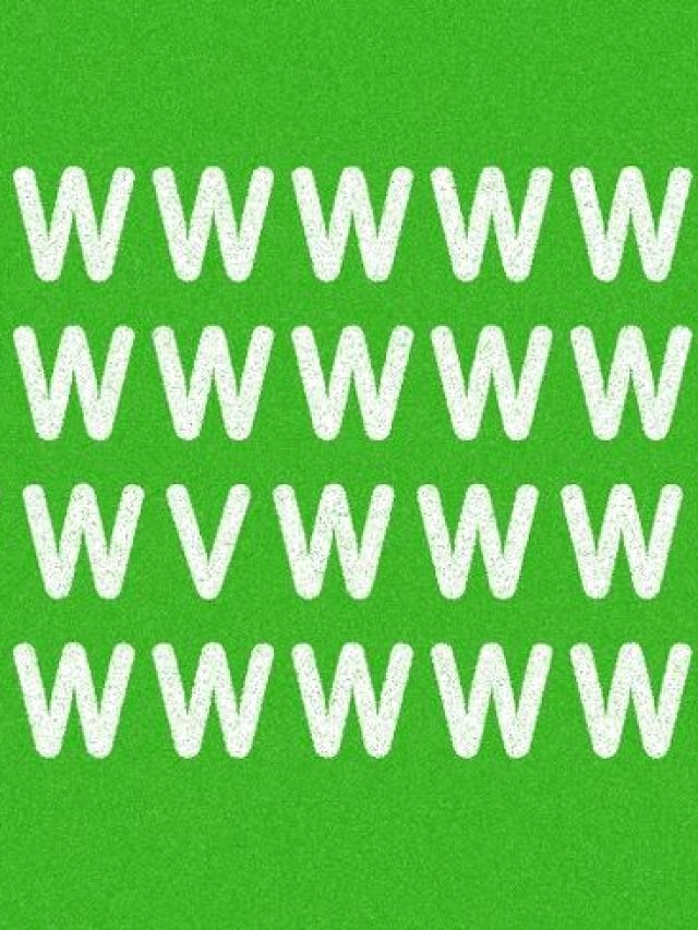 'W' के बीच छिपा है 'V', 10 सेकंड में ढूंढने का चैलेंज