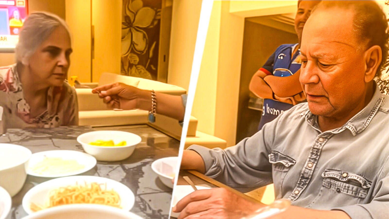 पत्नी सलमा को सलीम खान ने हाथ से खिलाया खाना, सोहेल ने दिखाई मम्मी-पापा की झलक