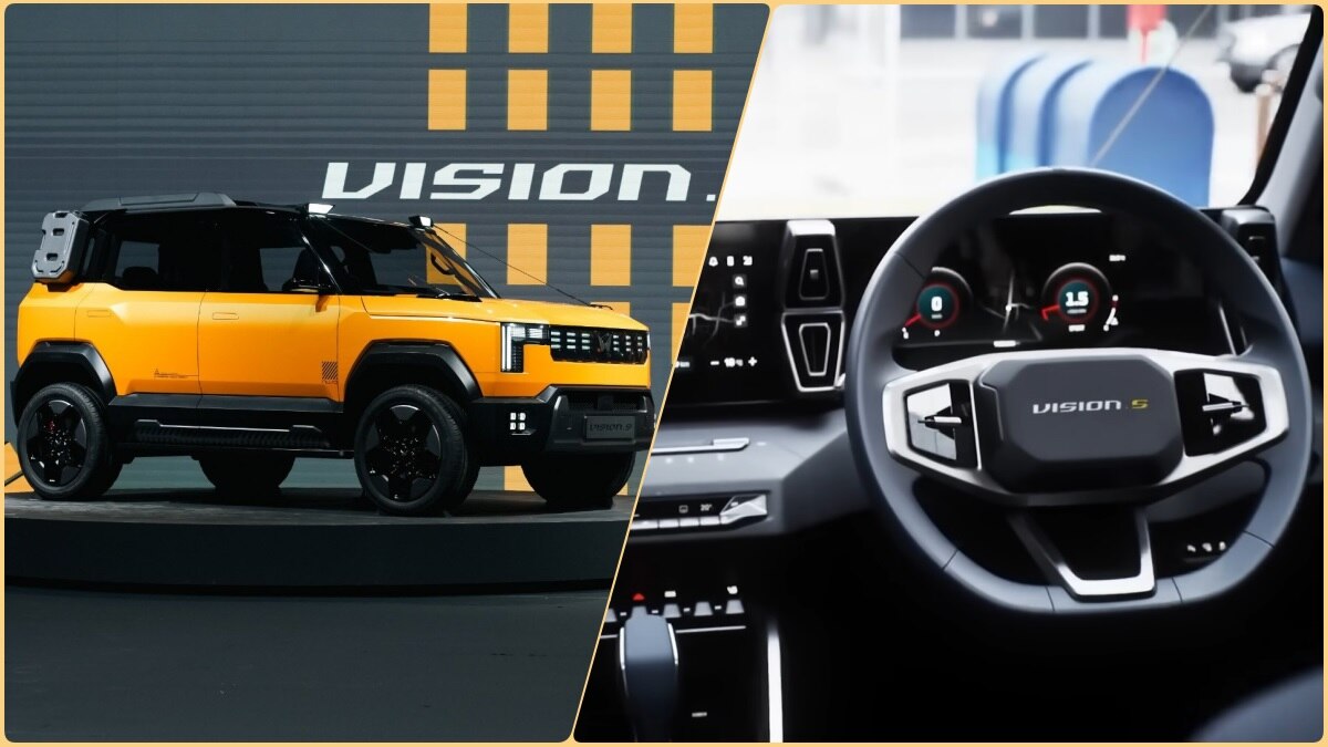 मस्कुलर लुक... स्मार्ट केबिन! दिल जीत लेगी Mahindra Vision S एसयूवी