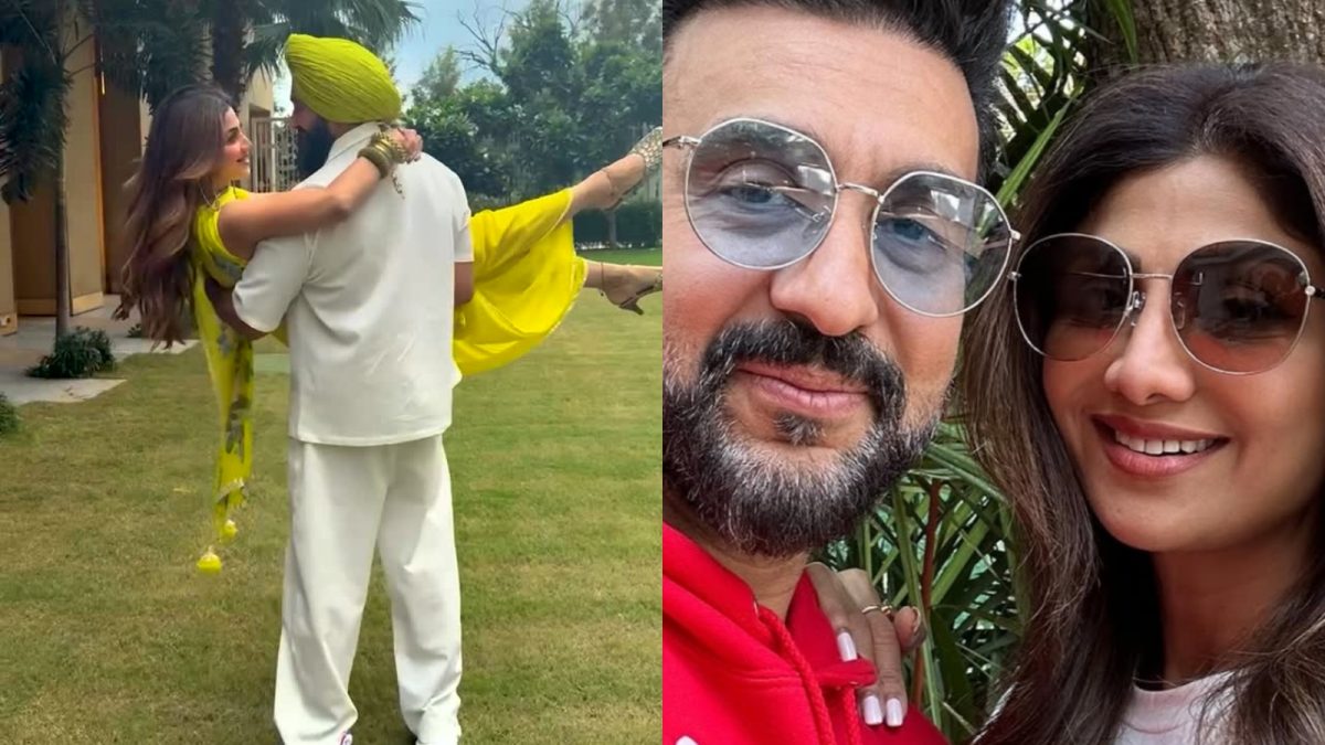 पत्नी शिल्पा शेट्टी को बाहों में उठाकर रोमांटिक हुए राज कुंद्रा, बोले- लव यू मेरी जान, Video