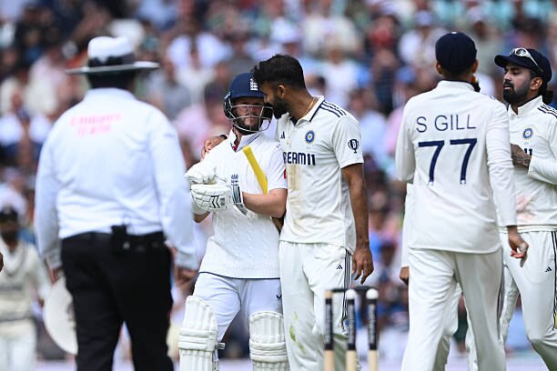 कंधे पर हाथ रखा, बहस की... आकाश दीप ने मनाया आक्रामक जश्न, VIDEO