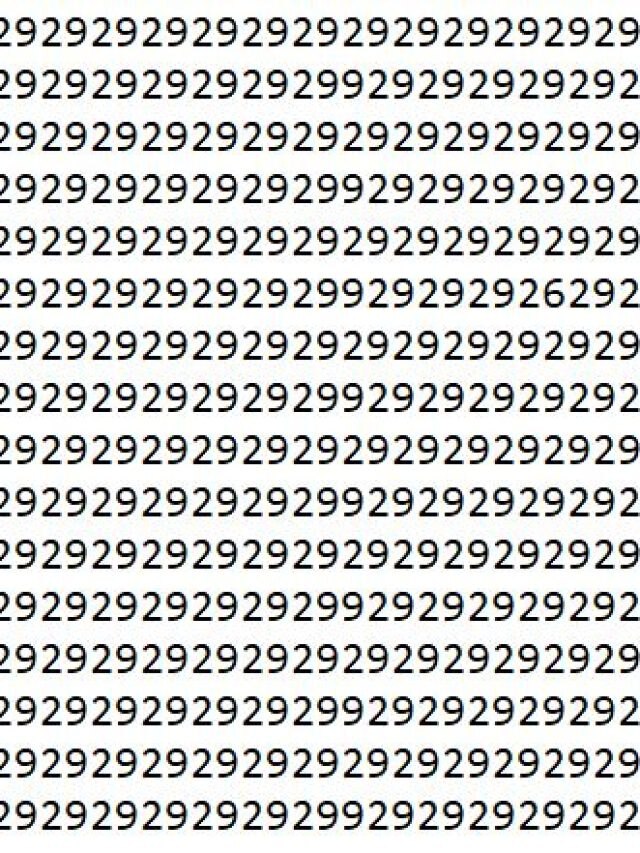 29 के बीच छिपा है 26, 10 सेकंड में खोजने का चैलेंज