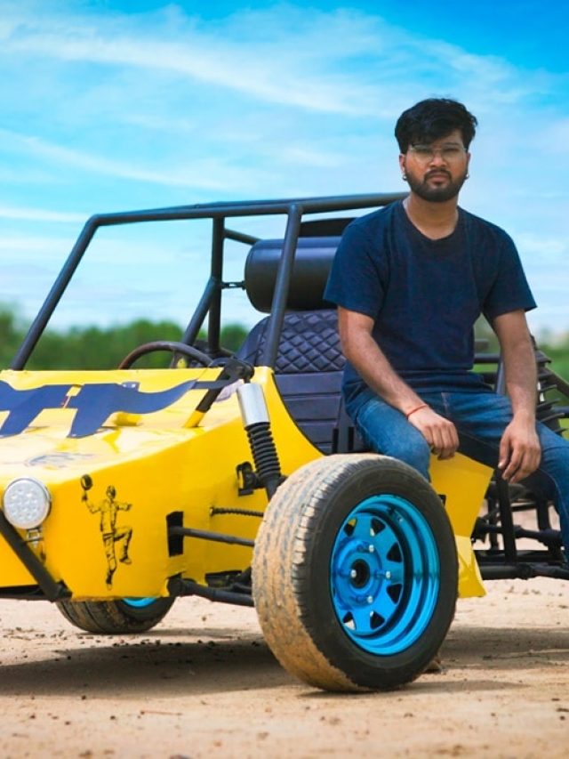 रेलवे टेक्निशियन ने बना दी BGMI की असली बग्गी, यूज किया है पुराना सामान और कबाड़