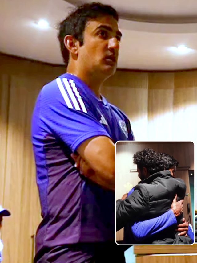 ना गिल, ना स‍िराज... गंभीर के पॉवरफुल स्पीच के बाद जडेजा ने इस ख‍िलाड़ी को द‍िया ये अवॉर्ड, VIDEO