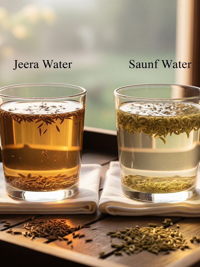 जीरा या सौंफ का पानी, सुबह-सुबह पीना क्या है बेहतर?
