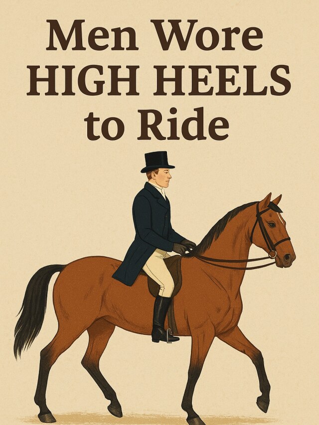 महिलाओं के लिए नहीं पुरुषों के लिए बनाए गए थे Heels, ये थी वजह