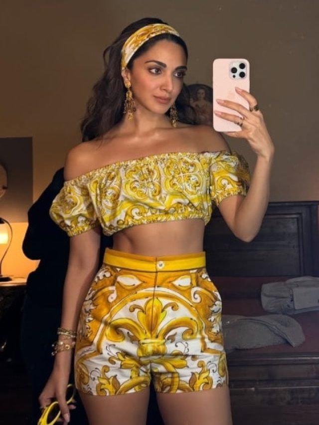 न्यू मॉम कियारा आडवाणी ने फ्लॉन्ट किए टोंड Abs, महंगे शॉर्ट्स की कीमत उड़ाएगी होश!