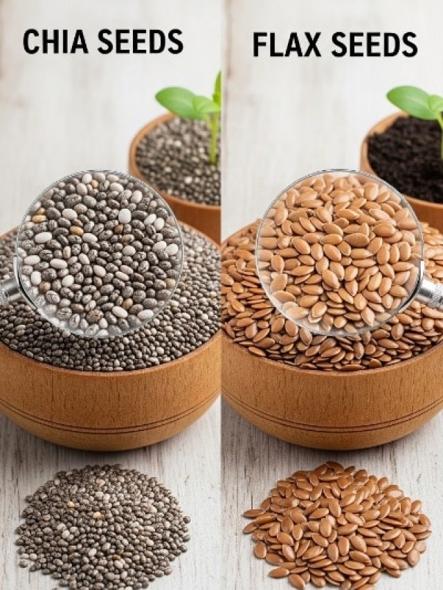 चिया सीड्स या फ्लैक्स सीड्स: वजन घटाने के क्या है ज्यादा बेहतर?