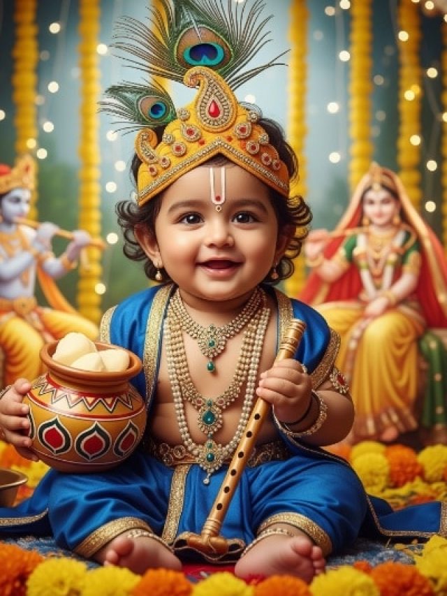 नन्हे मासूम के लिए परफेक्ट हैं भगवान कृष्ण के 8 खूबसूरत नाम, जो देंगे जीवनभर का आशीर्वाद