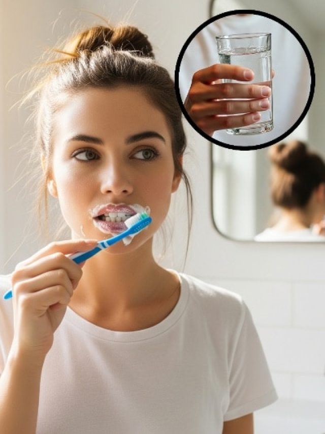 ब्रश करने के तुरंत बाद पानी क्यों नहीं पीना चाहिए? कुल्ला करना भी खतरनाक!