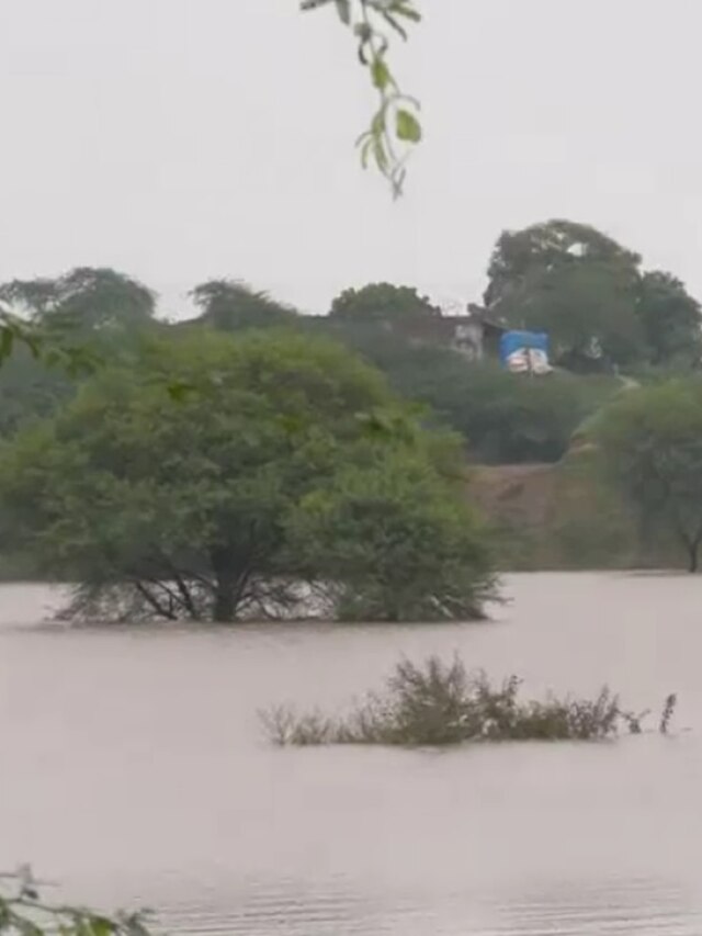 राजस्थान में बाढ़, चंबल की चपेट में आए कई गांव, शहरों से कटा कनेक्शन