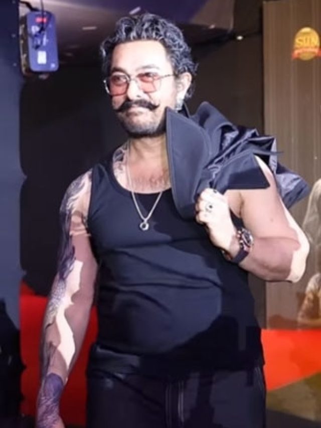 आंखों पर चश्मा, कंधे पर जैकेट, कुछ इस अंदाज में दिखे आमिर खान, फैंस हैरान