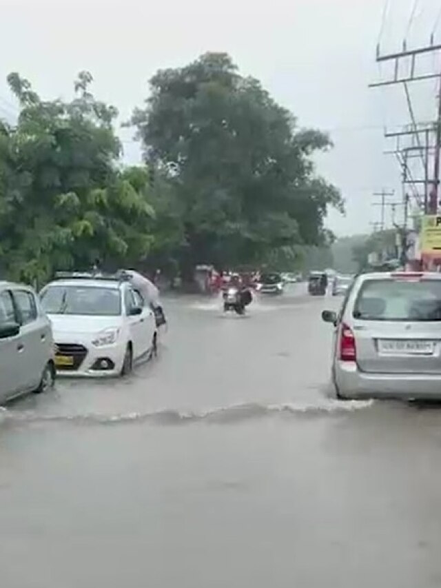 उत्तराखंड में तेज बारिश से जलजमाव, देहरादून की पॉश कॉलोनी भी लबालब, Video