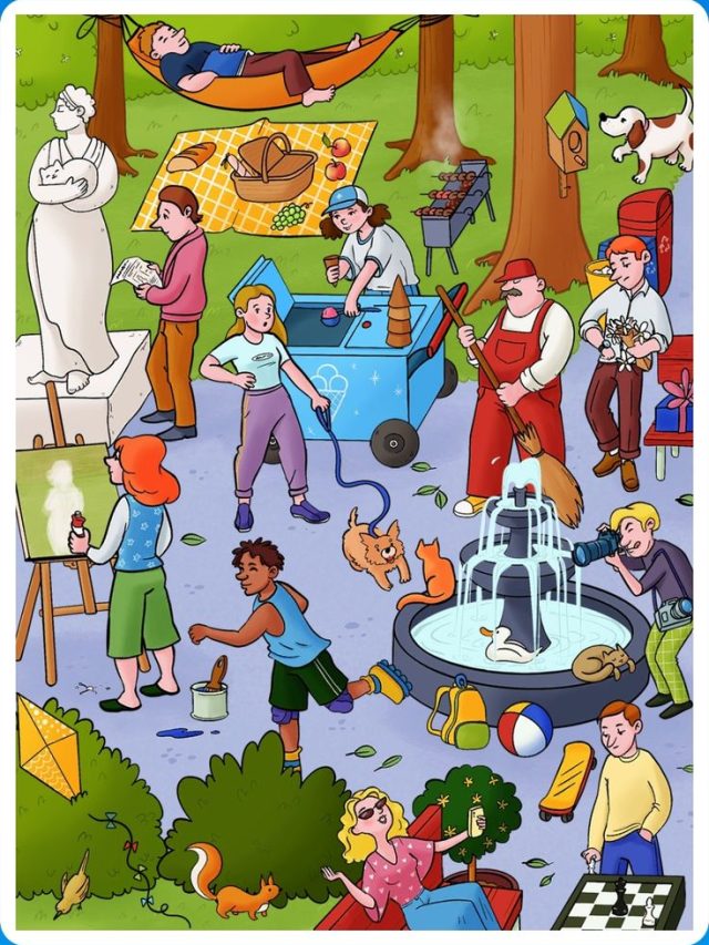 तस्वीर के बीच छिपा है अंगूर, 10 सेकंड में खोजने का चैलेंज