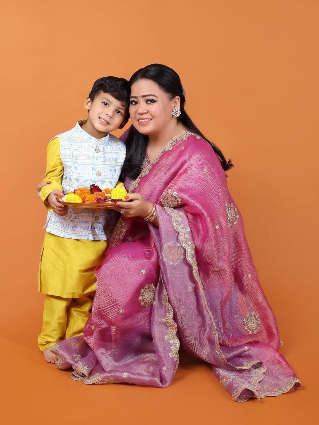 'घी-ढोकले का कॉम्ब‍िनेशन है मेरा बेटा, नाक में किया दम', गोला से परेशान हुईं भारती