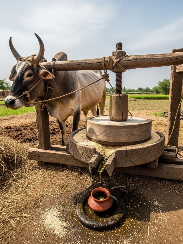 कच्ची घानी क्या होता है?