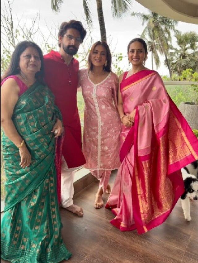 रवि-सरगुन का 'सौभाग्य' देख खुशी से झूमीं निया, की गणपति पूजा, दिखाई नए घर की झलक