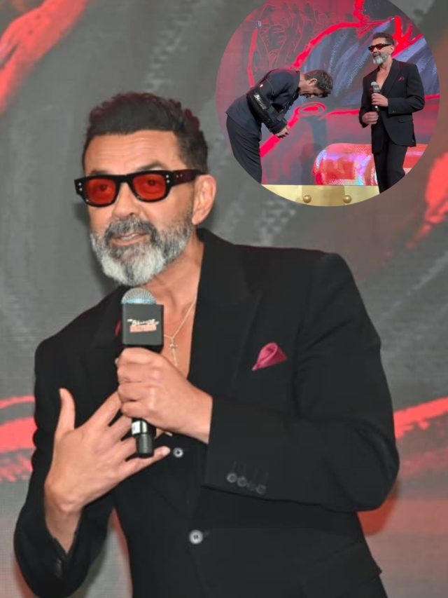 बॉबी देओल के आगे शाहरुख खान ने झुकाया सिर, फिर बोले- शुक्र‍िया मेरे बेटे के साथ...