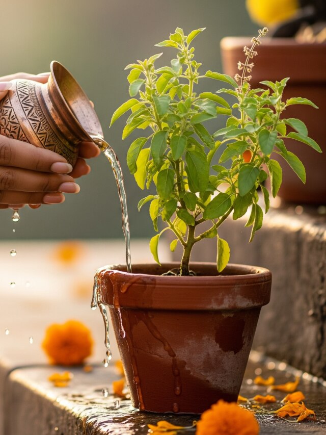 भूलकर भी तुलसी के पास न रखें ये चीजें, वरना हो जाएंगे कंगाल