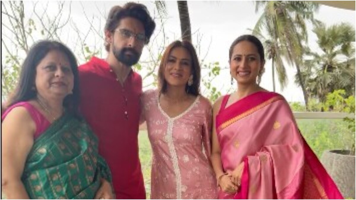 रवि-सरगुन का 'सौभाग्य' देख खुशी से झूमीं निया, की गणपति पूजा, दिखाई नए घर की झलक