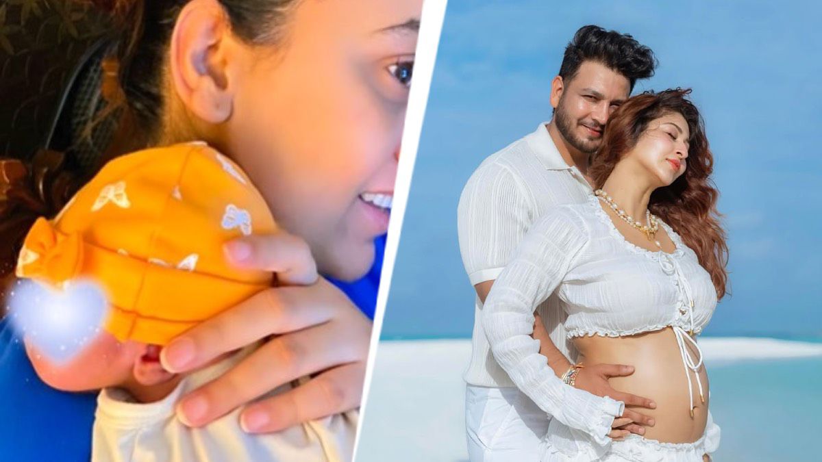 पति ने एक्ट्रेस का बेबी बंप थामकर दिए पोज, इस हसीना ने दिखाई 3 महीने के बेटे की झलक