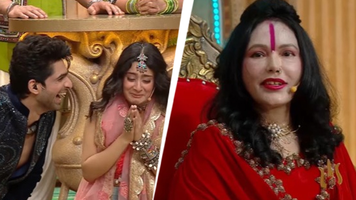 TV शो में राधे मां की एंट्री, EX कपल का कराएंगी मिलन, नफरत भूल एक होंगे ईशा-अभिषेक?