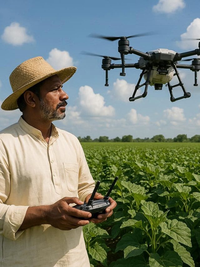 ड्रोन फार्मिंग क्या है, किसानों को इससे क्या फायदा मिलता है? जानिए