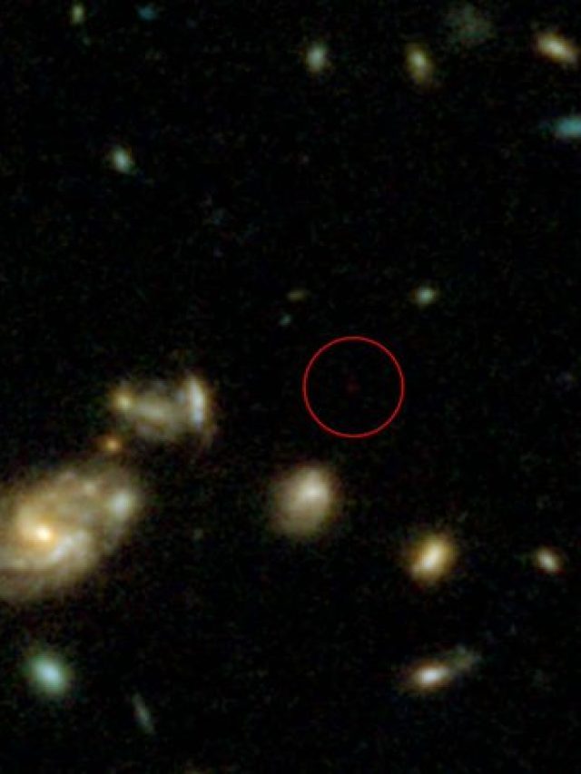JWST just glimpsed a galaxy from 90 million years after the Big Bang