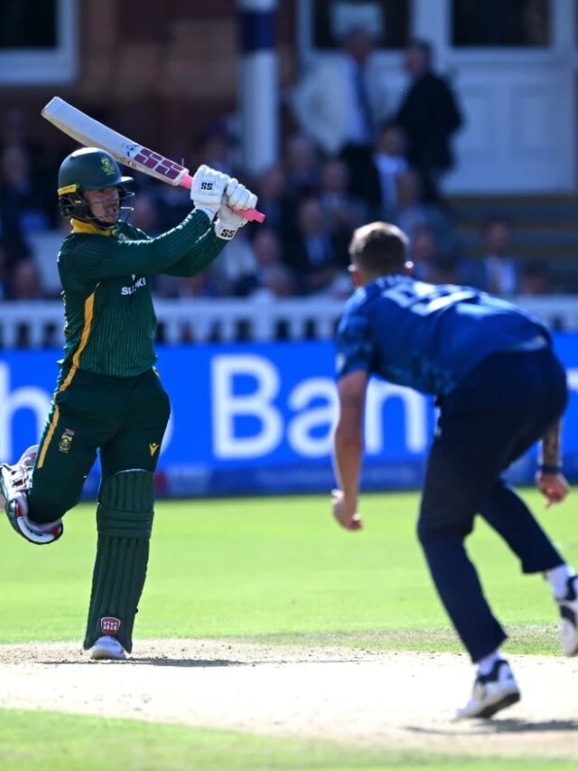 वर्ल्ड रिकॉर्ड, पहली बार हुआ क्रिकेट में ऐसा... अफ्रीकी बल्लेबाज ने रच द‍िया इत‍िहास