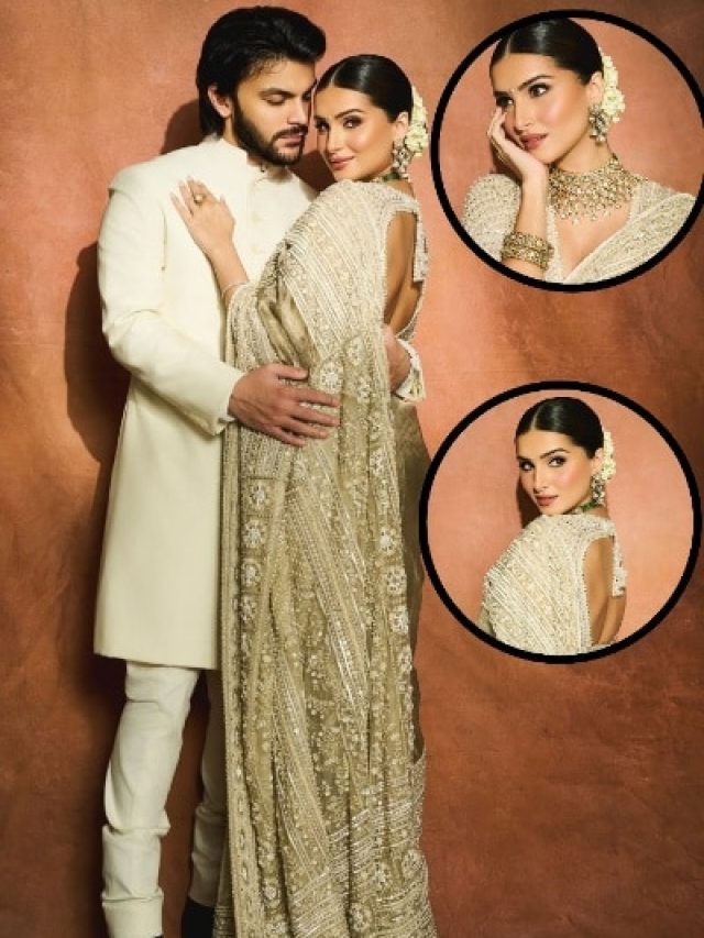 तारा ने वीर संग गणेश चतुर्थी मनाने के लिए पहनी मोतियों से सजी साड़ी, 1-2 नहीं इतने लाख है कीमत