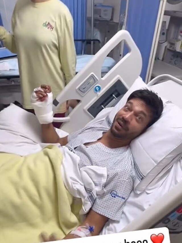 हॉस्पिटल में अंकिता के पति विक्की, हाथ में चढ़ा  प्लास्टर, एक्टर ने रोते हुए शेयर किया Video