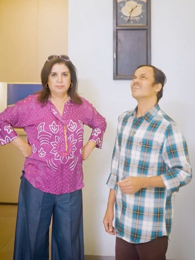 फराह के कुक दिलीप के बड़े ठाठ, लग्जरी गाड़ी में किया सफर, वैन में आईं कोरियोग्राफर